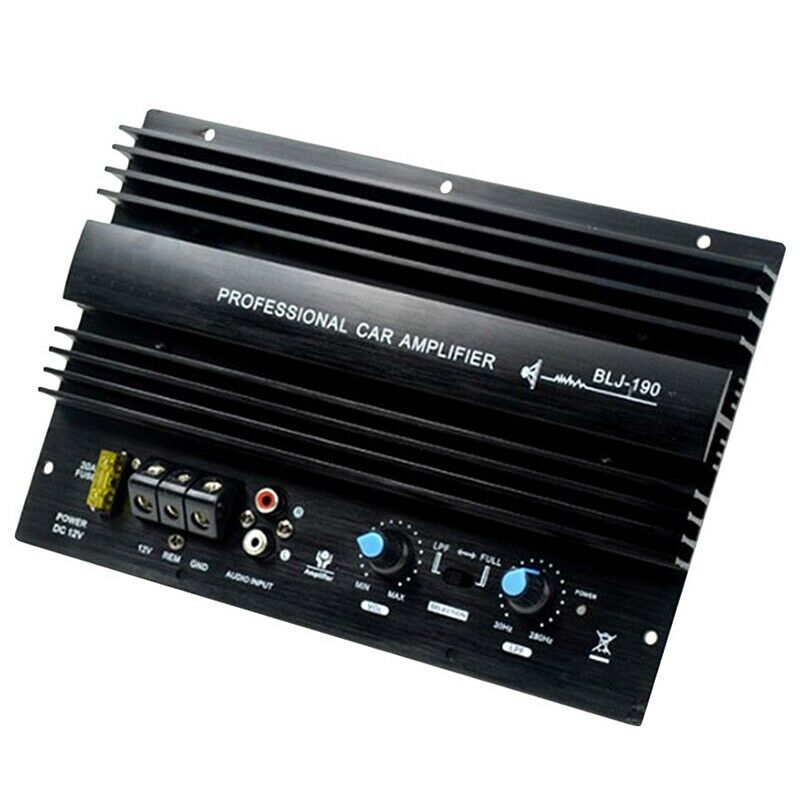 12V 1000W Powerful Bass Subwoofer 105Dba Mono Car Audio High Power Amplifier AZ2