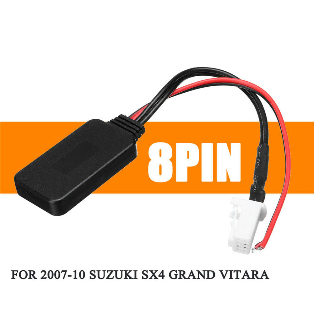 12V Bluetooth Adapter Aux Cable for Suzuki SX4 for Grand for Vitara 2007-2010