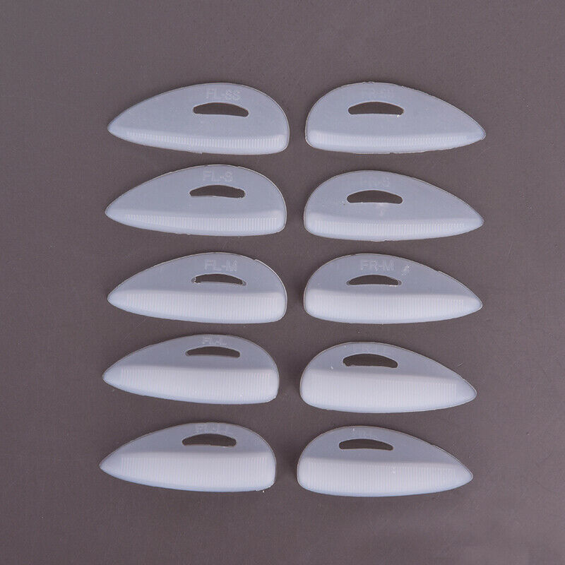 5 Pairs Eyelash Perming Curler Silicone Eyelash Perming Shield Pads Embed.l8