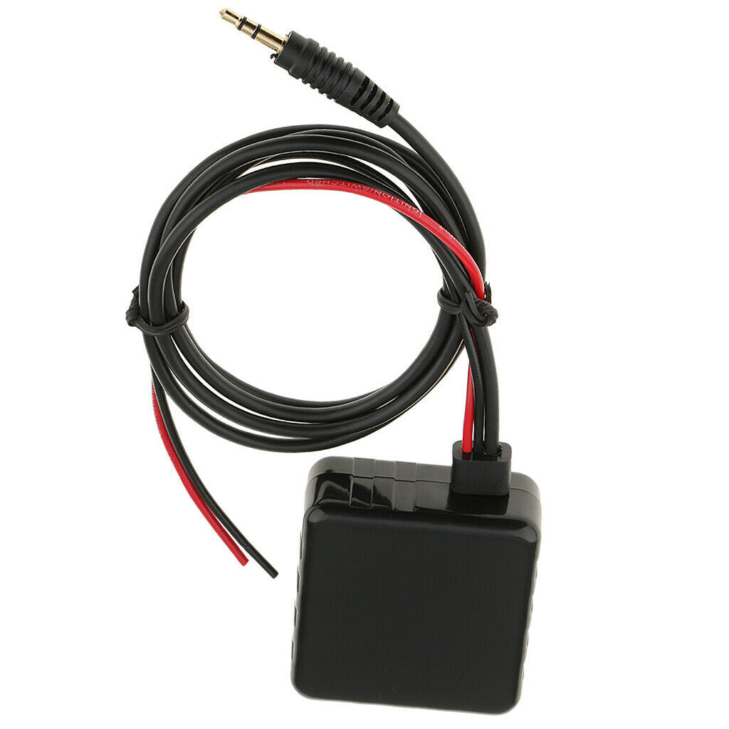 12V bluetooth transmitter receiver with 3.5mm audio cable adapter for car