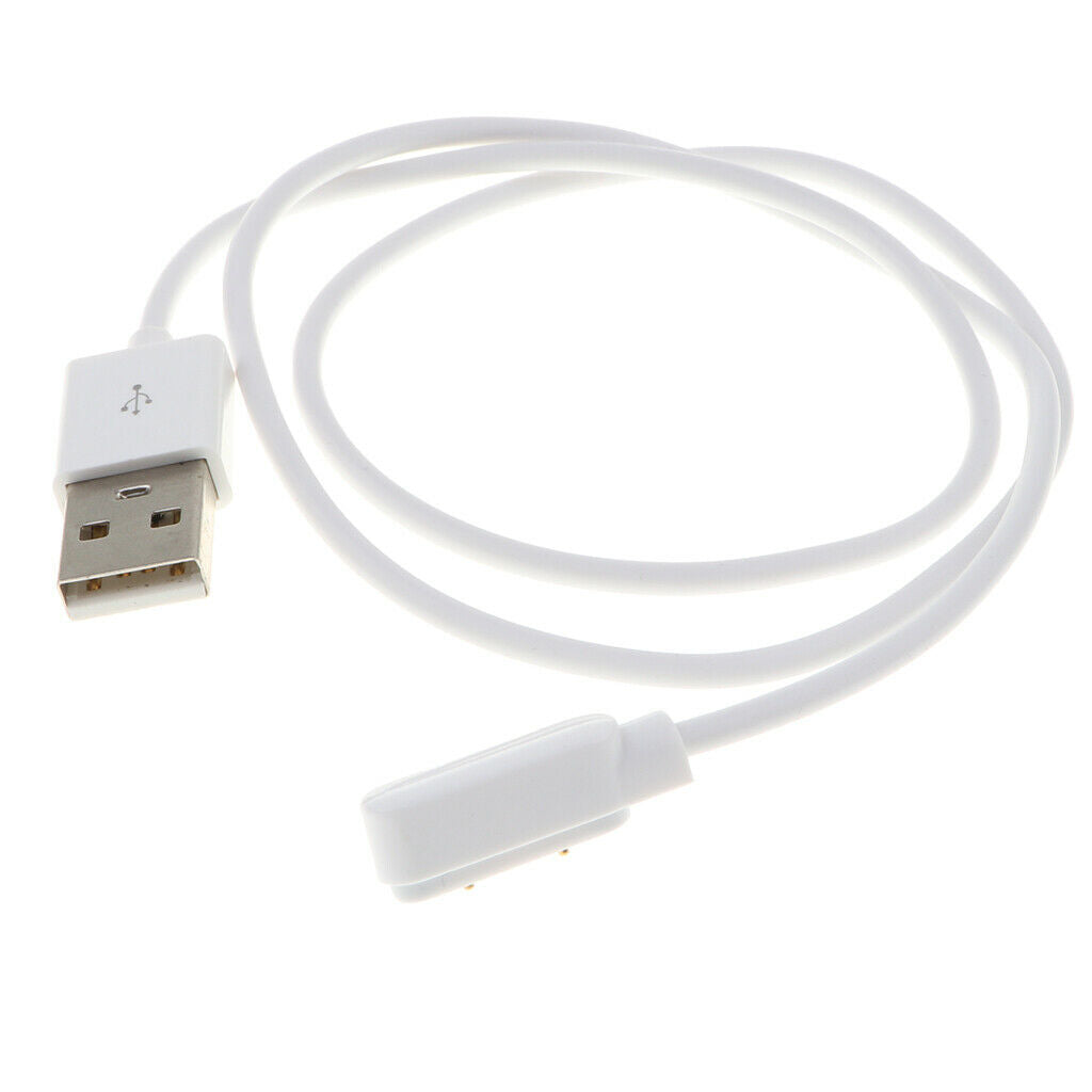 USB Magnetic Charging Cable Charger For 2 Pin Smart Watch 7.62mm