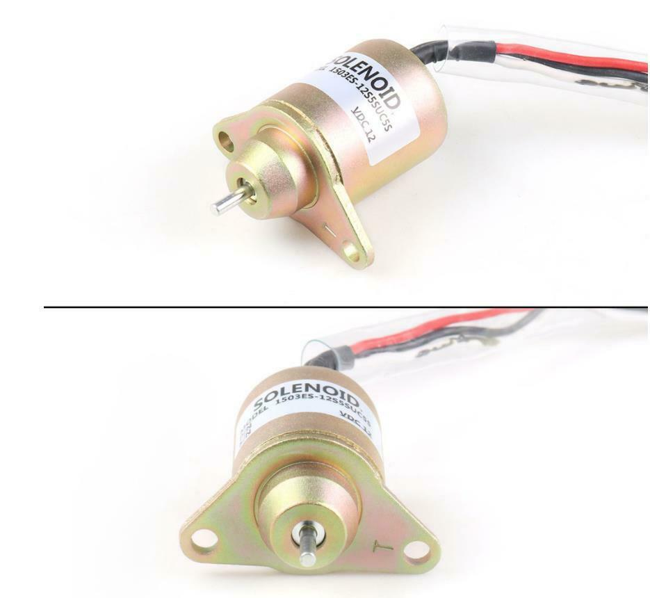 Fuel Shut Off Solenoid Valve Shutdown 1503ES-12S5SUC5S For Yanmar 119653-77950