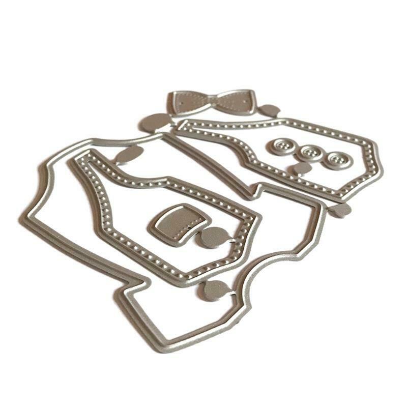 Baby Boy Vest Metal Cutting Dies Stencil DIY Scrapbooking Album Paper Card Mold