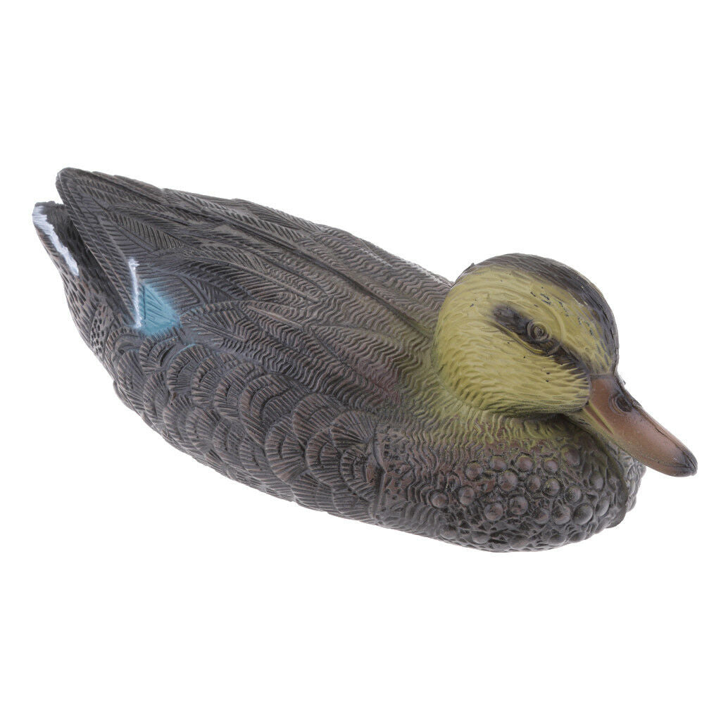 1 Pair Plastic Mallard Duck Decoy with Floating Keel Wildfowler Decoy Drake