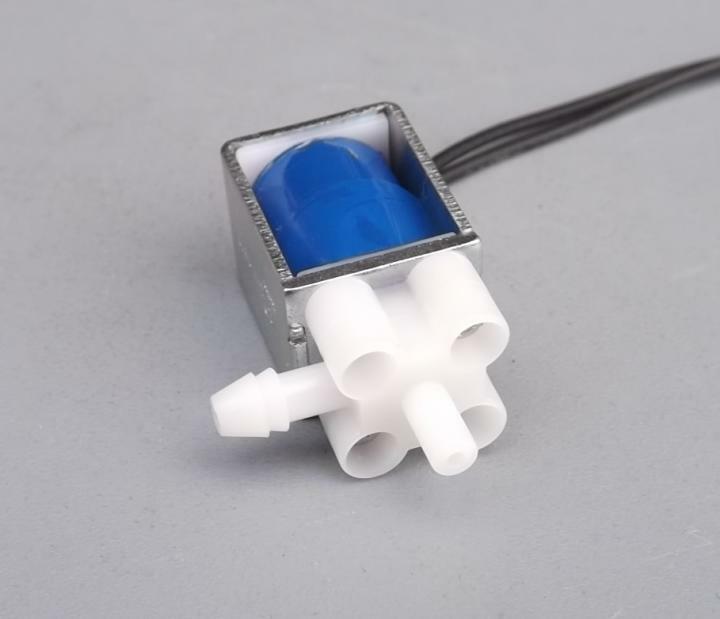 DC 5-6V Micro Electric Control Valve Electromagnetic Solenoid Exhaust Valve
