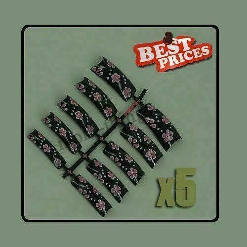 50 Professional French False Acrylic Nail Art Tips   265