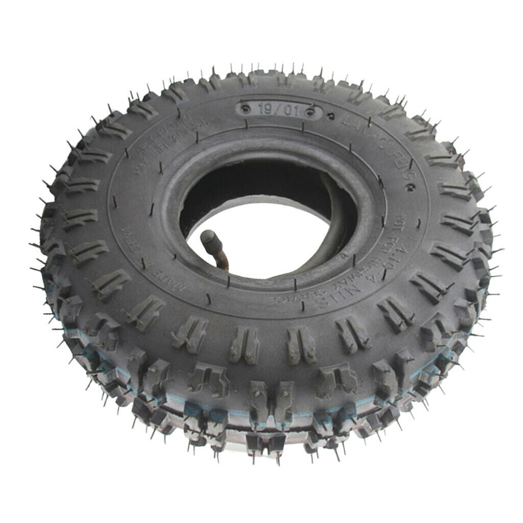410-4 4" Inner Tube Outter Tire Universal For Motorcycle Wear Resistance
