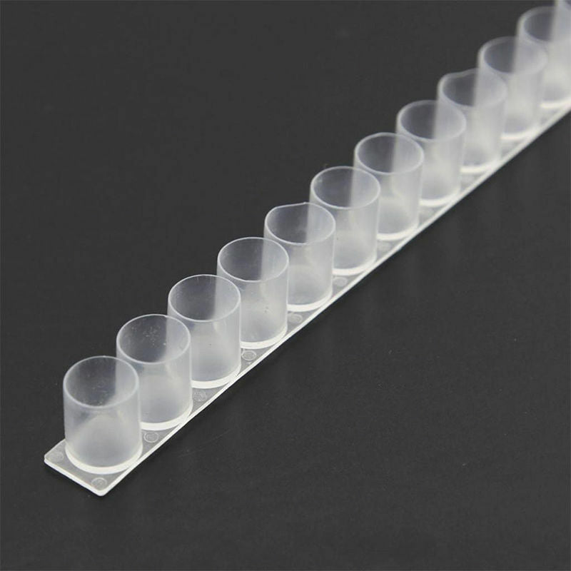 10 Strip Beekeeping Tool Single Row Plastic Queen Cell Cup 33 Royal Jelly Holes