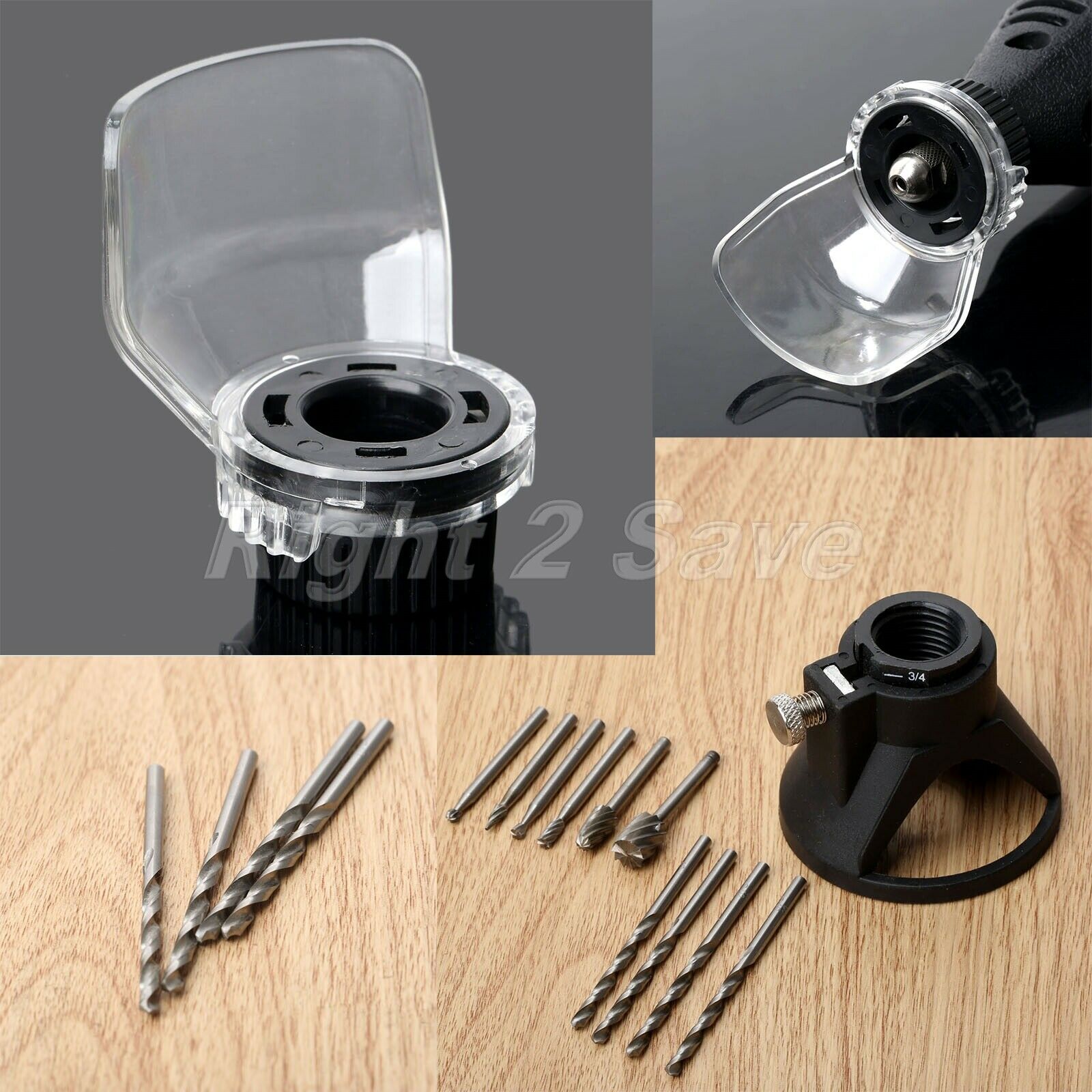 Grinder Rotary Tool Accessory Bit Set Sanding Grinding Polishing Cutting Kit R2S