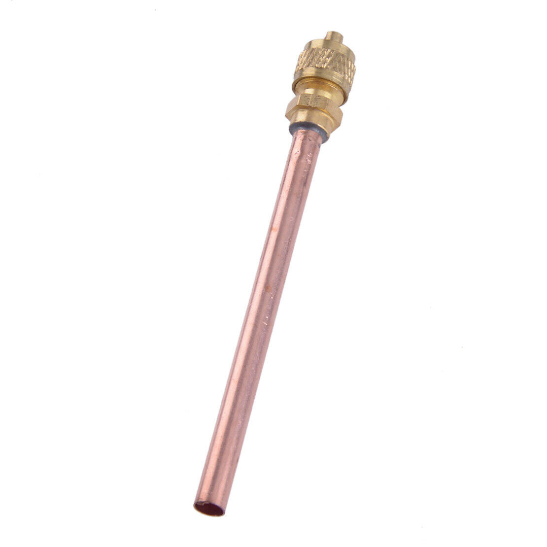 10pcs Refrigeration Access Valve Air Conditioning Filler Pipe Pipeline Brass Car