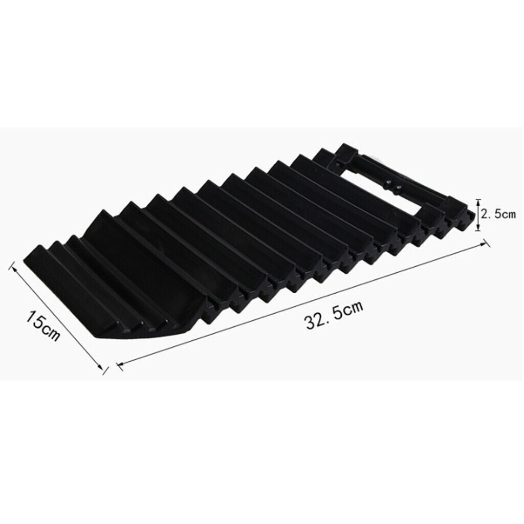 High Friction Traction Mat Lightweight Vehicle Emergency  Treads for Cars Trucks