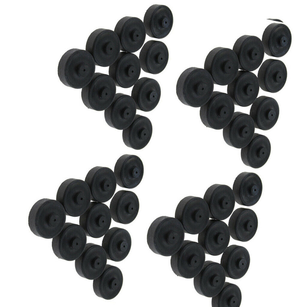 40 Pcs Aquarium Air Pump Accessories Oxygen O2 Pump Replacement Parts, Black