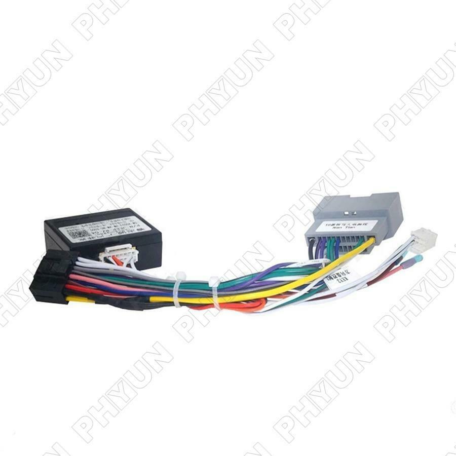 16 PIN Car Android Radio Wiring Harness Canbus For Jeep Wrangler JK Compass MK49