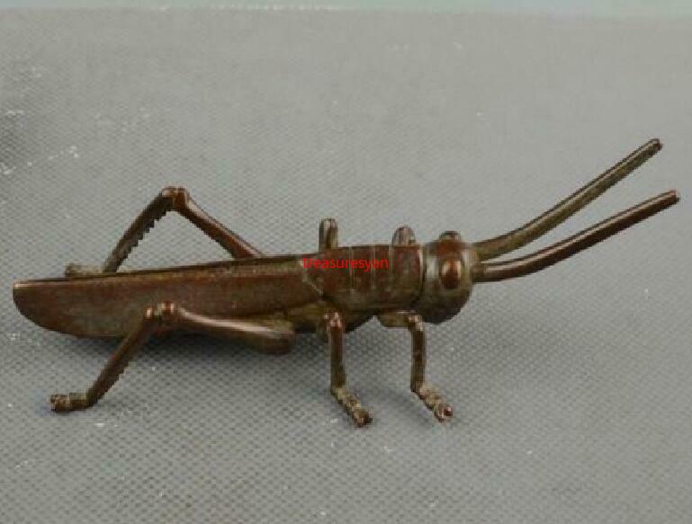 Chinese bronze hand-carved special auspicious animals - aphids