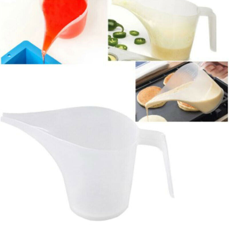 500ml Tip Mouth Measuring Jug Plastic Graduated Cup Liquid Measure Cup ContaFCA