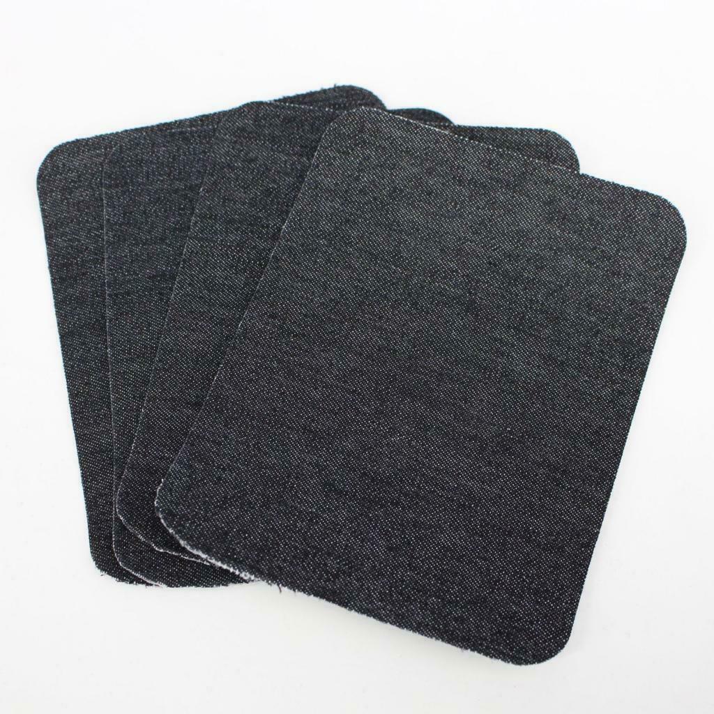 12x Quality Denim Sewing Patches Elbow for DIY Iron On Jean Clothing Appliques