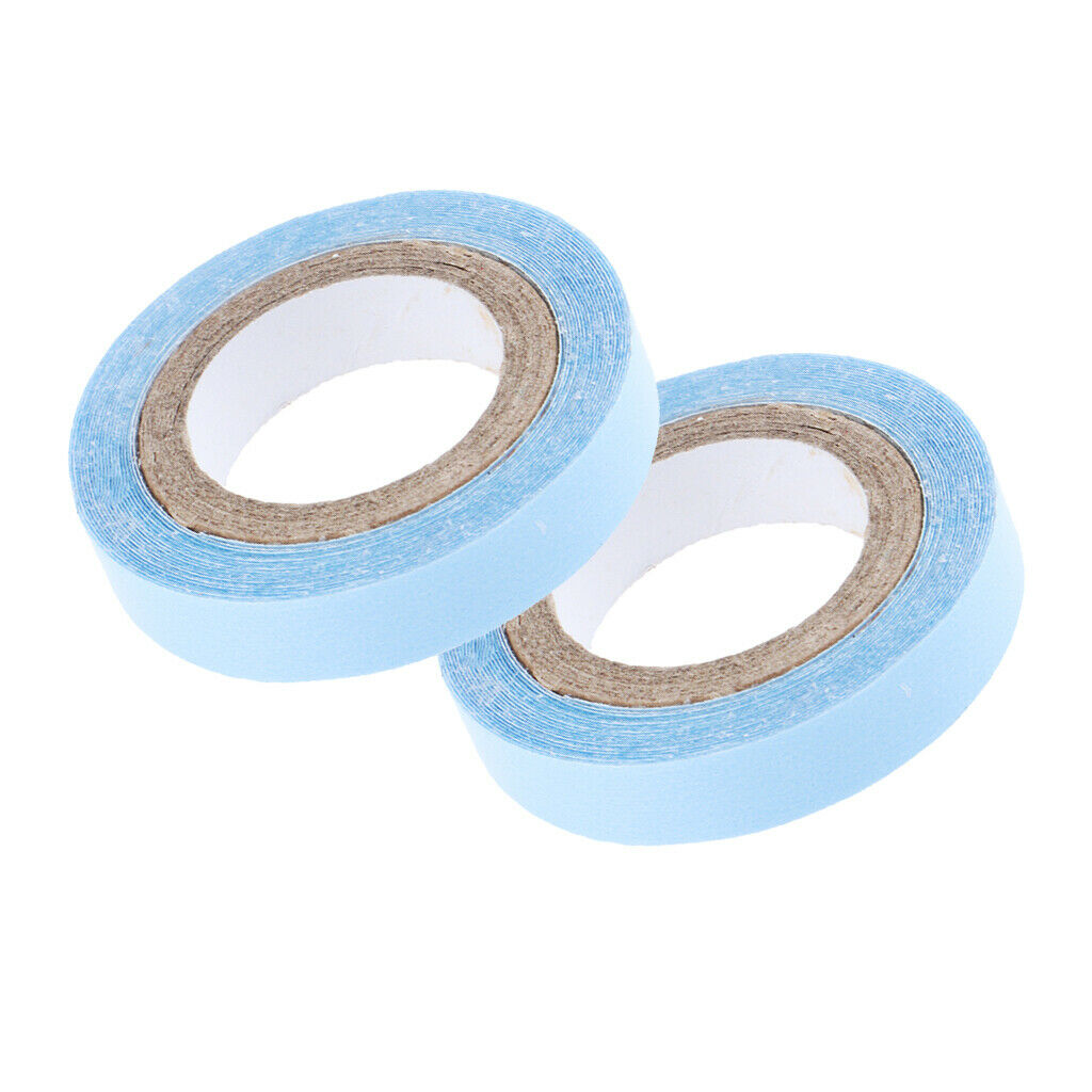 2Pcs Replacement Self-adhesive Tape for Skin Weft Hair Toupees Beards and Wigs