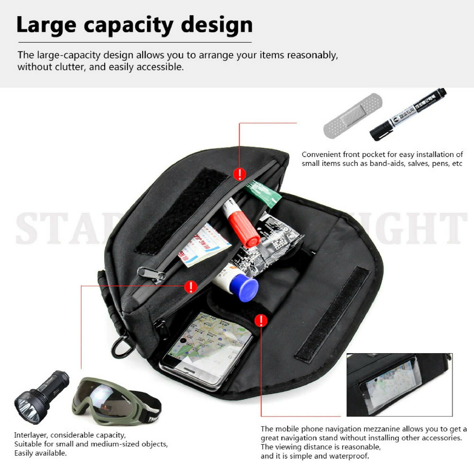 Waterproof Travel Bag for BMW R1250GS R1200GS ADV F850GS F750GS F 700 800GS