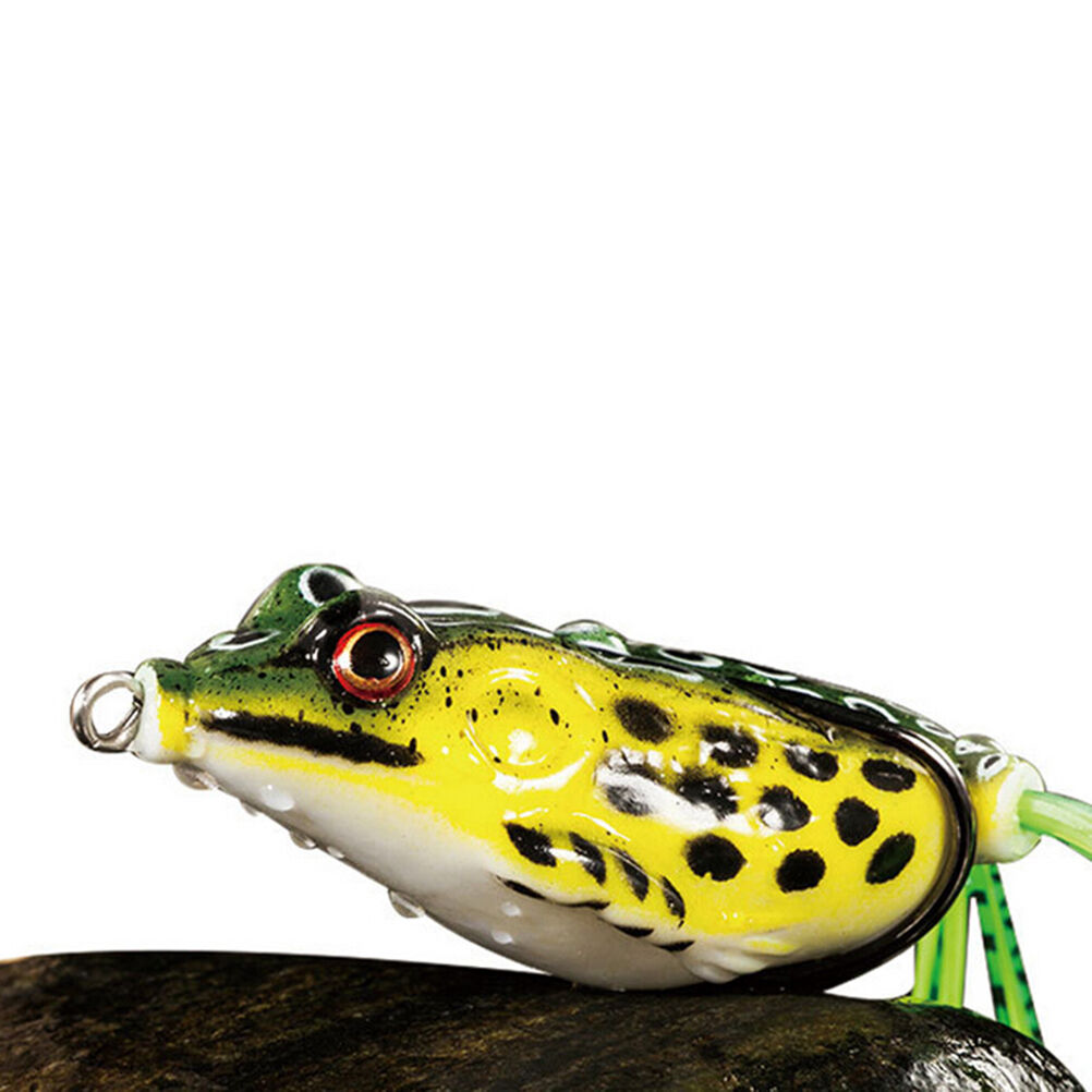 Fishing Lures Large Frog Topwater Crankbait Hooks Bass Bait Tackl.l8