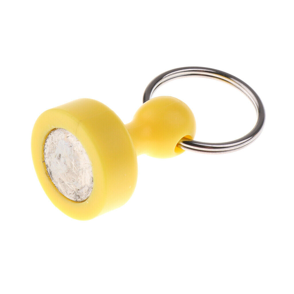 Fly Fishing Landing Trout Net Magnetic Release Holder Magnet Clip Yellow