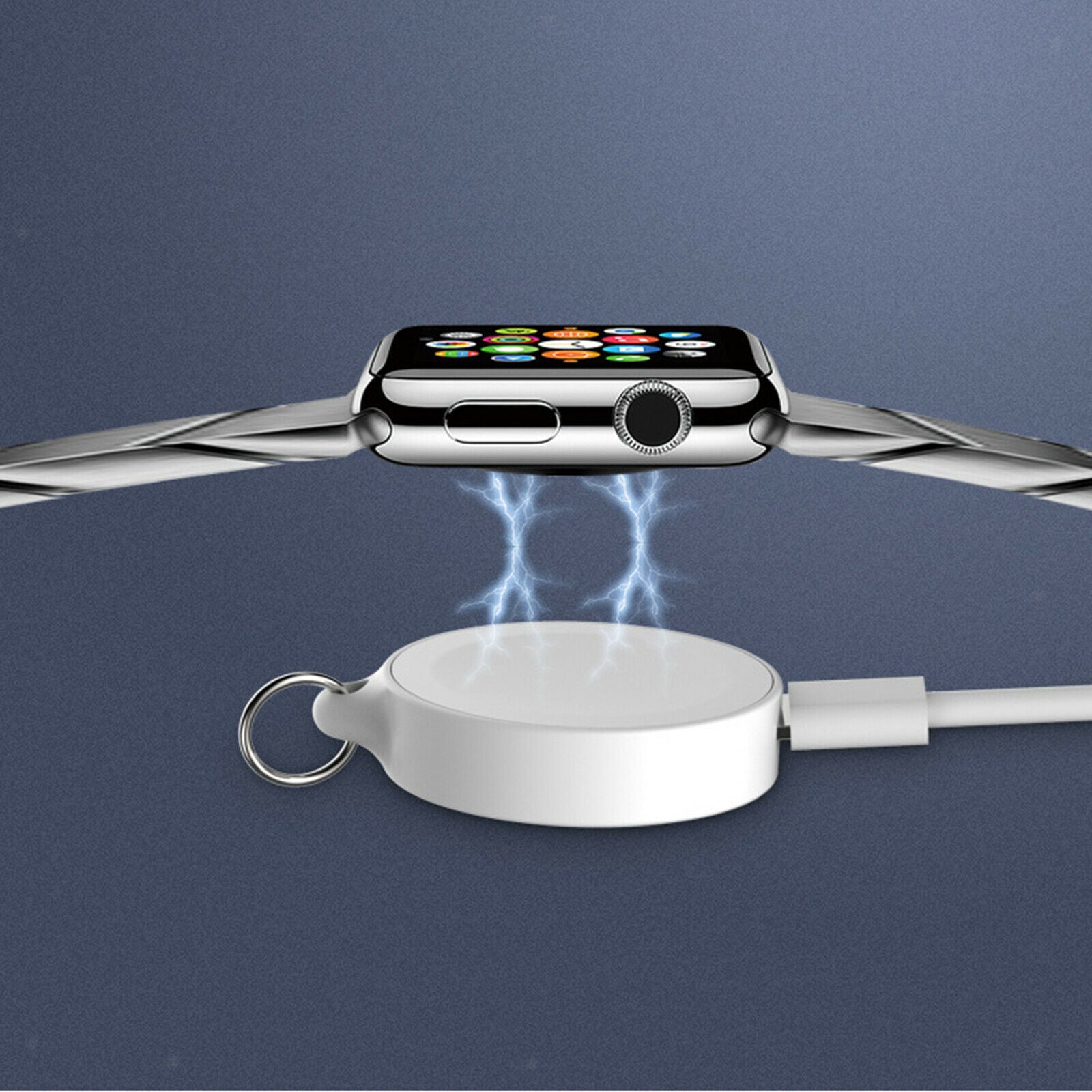 Updated Portable Watch Charger Quick Charge Power Bank Compatible for iWatch