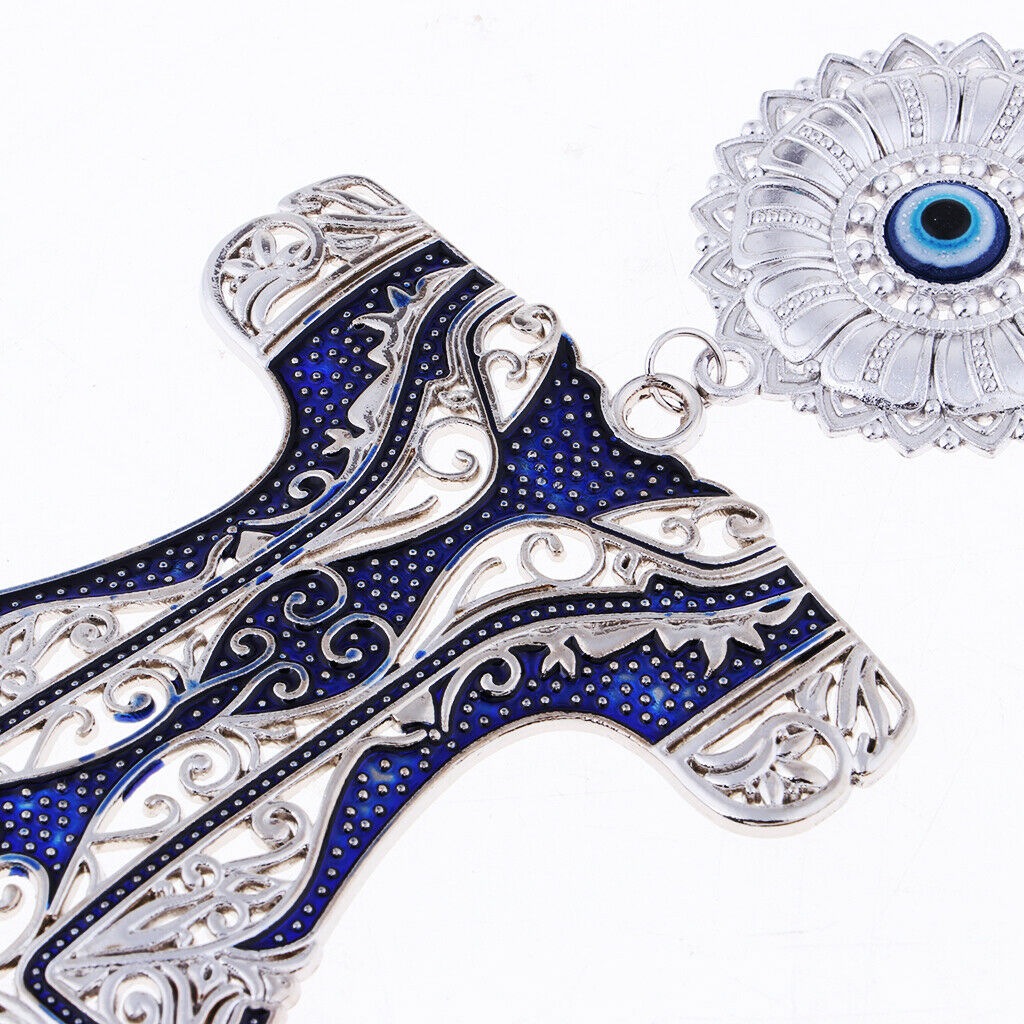 Blue Evil Eye Amulet With Clothing Lucky Home Decoration Hanging Pendants