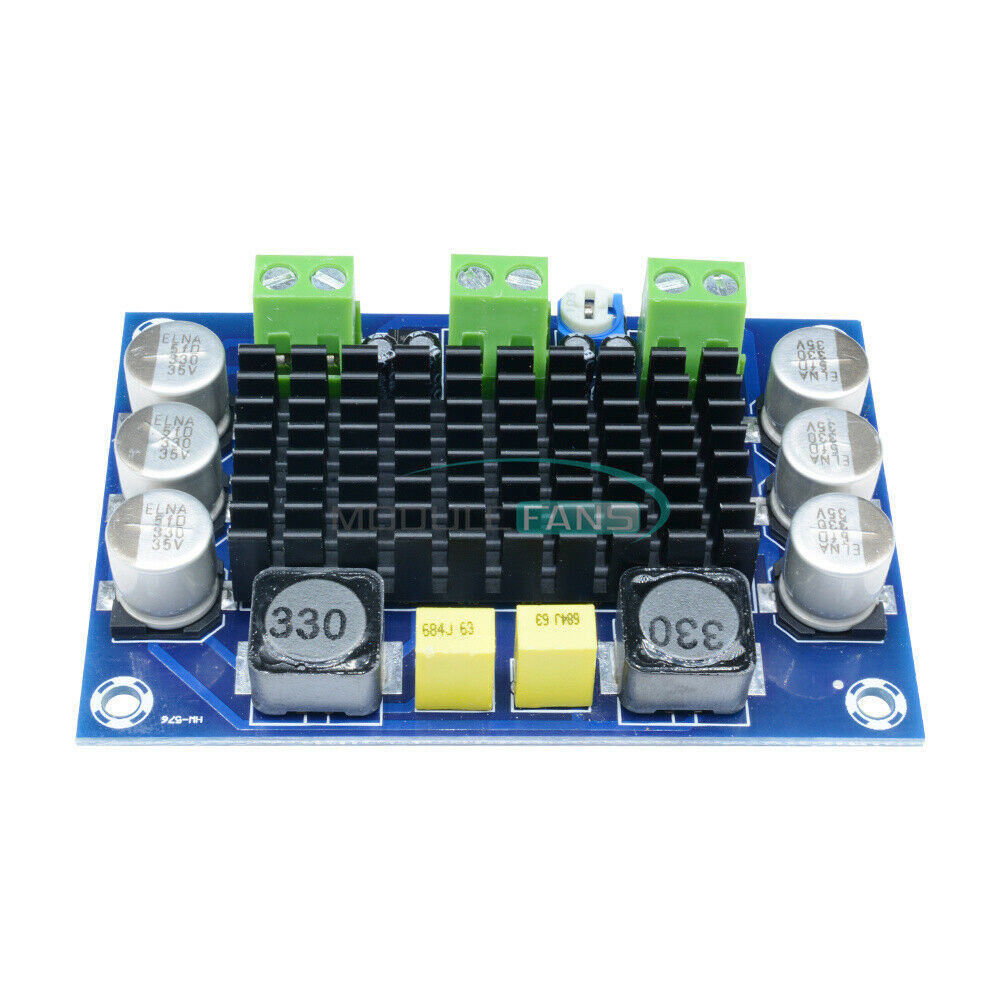DC 12V 24V 100W TPA3116 D2 DA Mono Channel Digital Power Audio Amplifier board