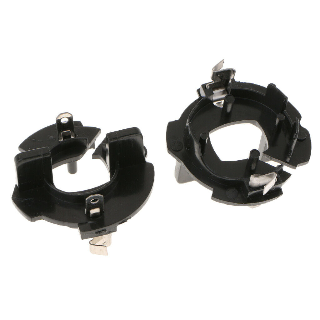 2pcs H7 LED Headlight Bulb Holder Socket Adapter Base Clip for VW Golf MK5