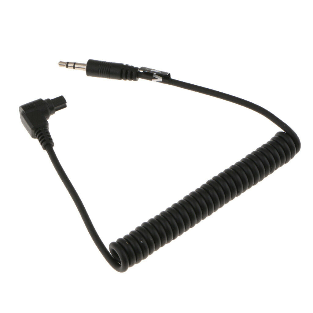 3.5mm to RS 80N3 C3 Remote Shutter Release Cable for 5D3 5D2 7D 50D 40D