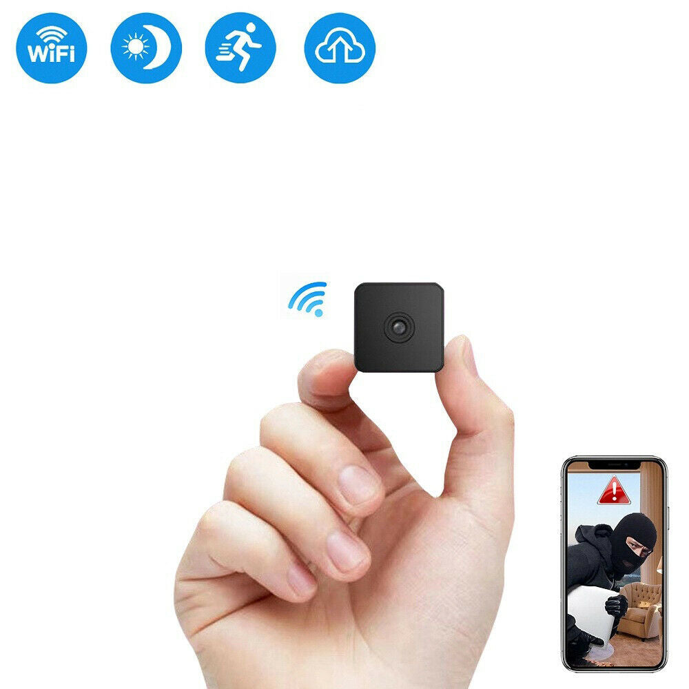 90Â° 720p Night Vision WiFi Smart Home Small Surveillance Camera Monitor