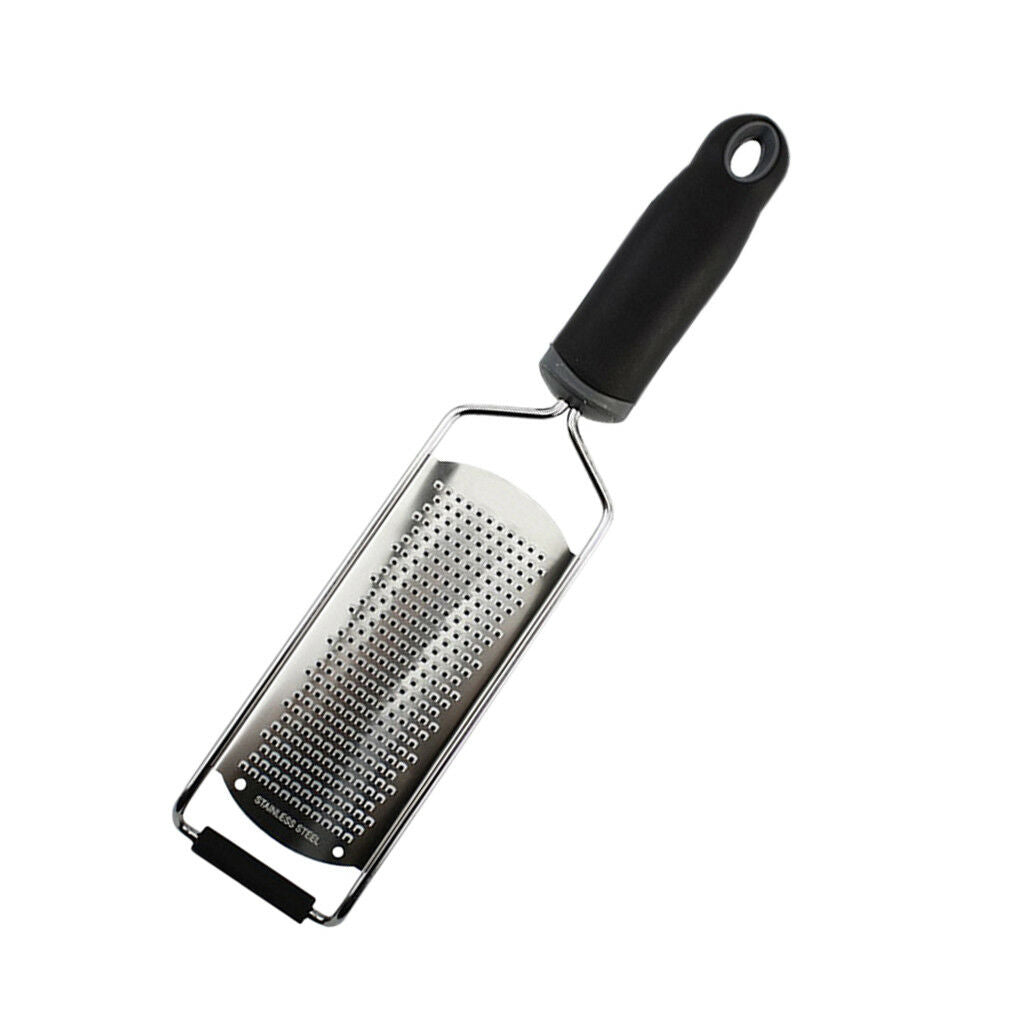 1 piece Stainless Steel Hand Grater, Spice Cheese Lemon Orange Zester 30.5cm