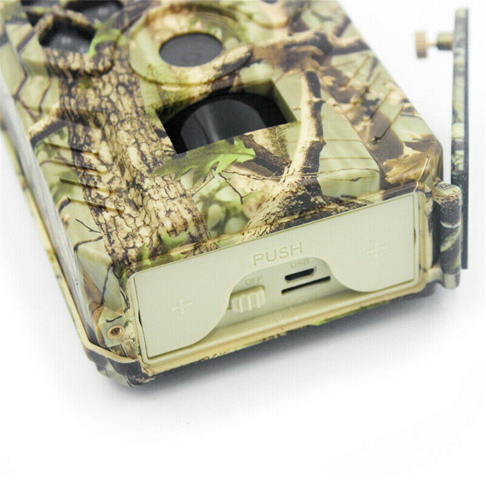 720P HD Hunting Camera 12MP Trap Night Vision Trail Camera Scout Wild Hunter