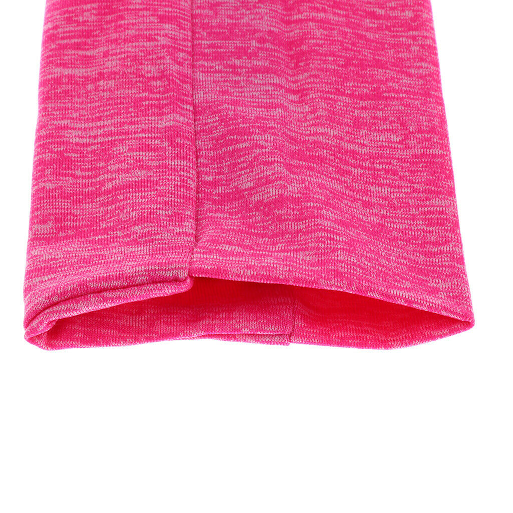 Coin Phone Armband Pouch Hand Bag for Outdoor Running Walking Pink L