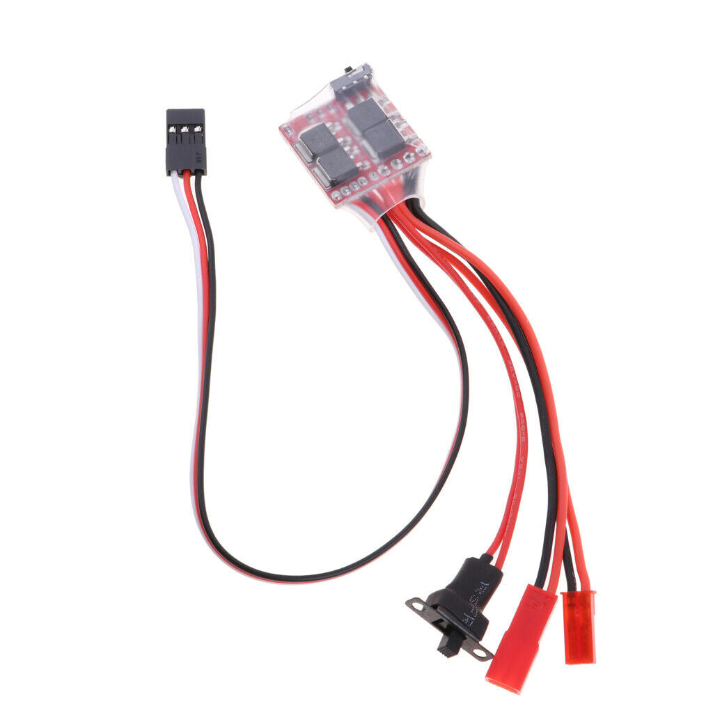 Electric Speed Control ESC 20A 2S Brush for 1/16 1/18 1/20 RC Crawler Cars