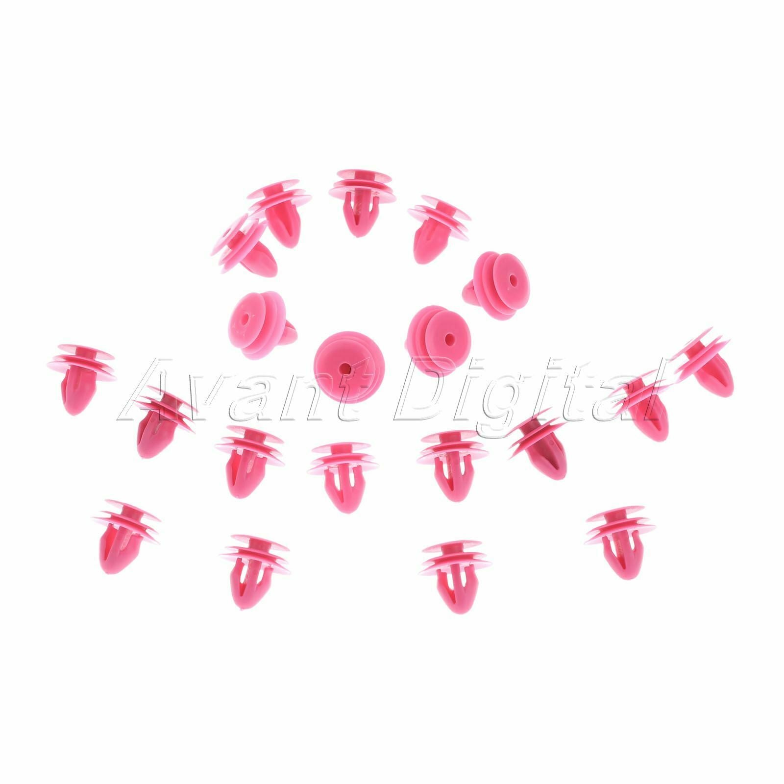 20 x Nylon Trim Panel Clips Fit for Hyundai Azera Elantra Genesis Santa 2003-On