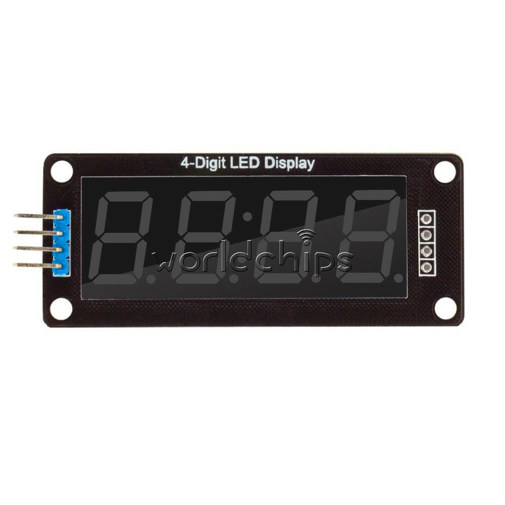 Blue  0.56" Inch 4-Bits Digital LED TM1637 Clock Tube Display for Arduino