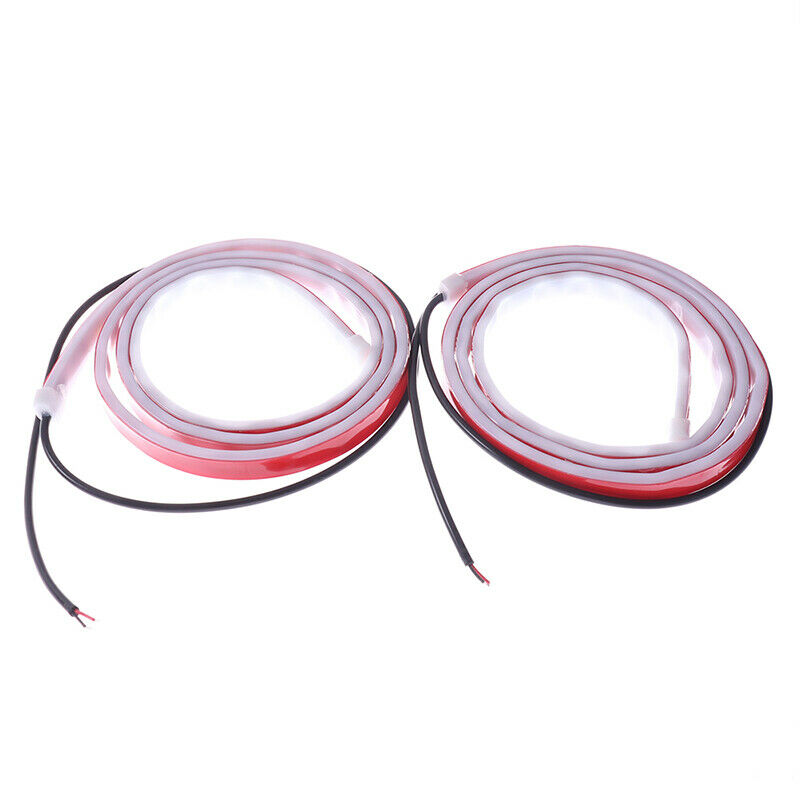 2X Anti-collision Car Door Strip Opened Warning Lamp Flashing Signal LED LigBDA