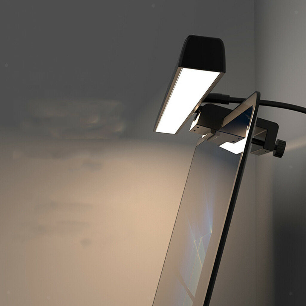 Dimmable Computer Monitor Lamp Eye Caring PC Monitor Screen Light for Home