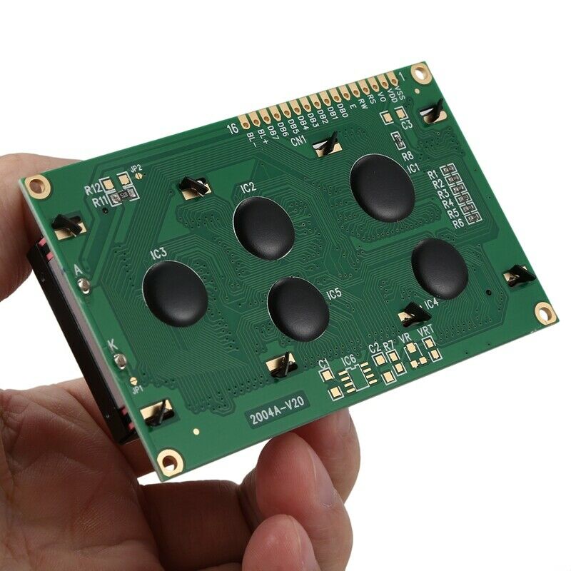 1pcs 20X4 Character LCD Module Display Blue Backlight For Arduino LCD 44780 O3M3