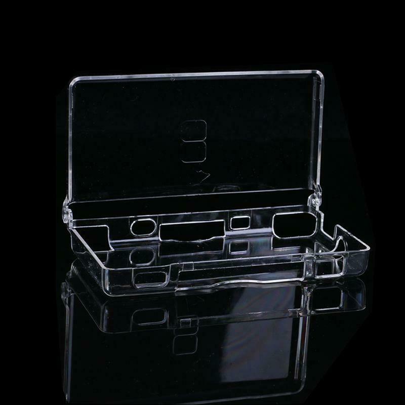 Crystal Case Clear Hard Skin Cover Housing Shell Protective for DSL NDS Lite