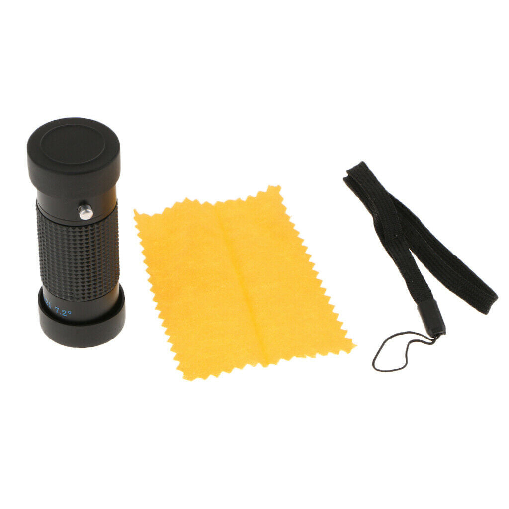 Extra Short Focus 8x21 Monocular Typoscope with Lens