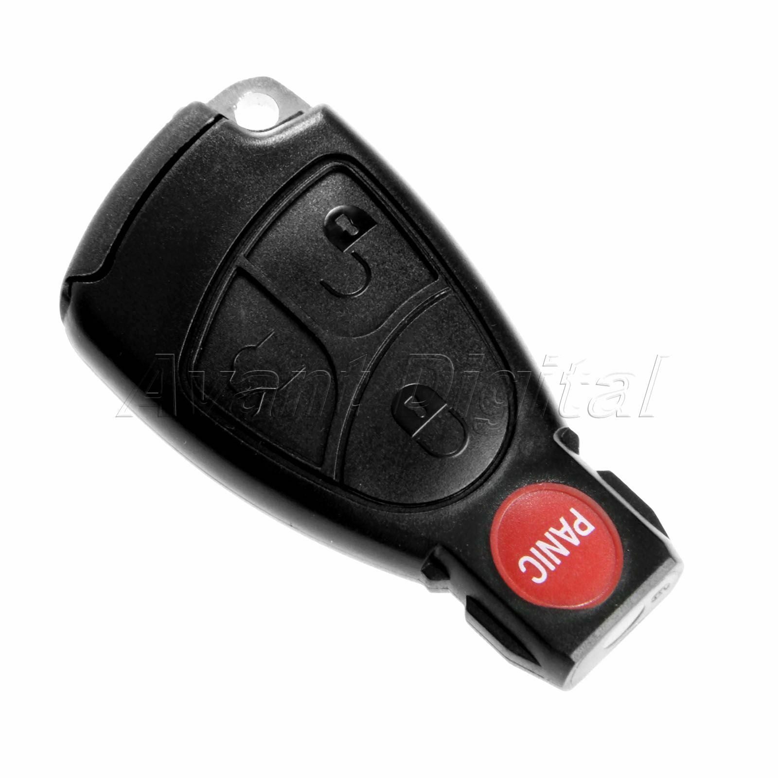 for Mercedes Benz Car Remote Replacement Battery Clip Key Insert with Shell Case
