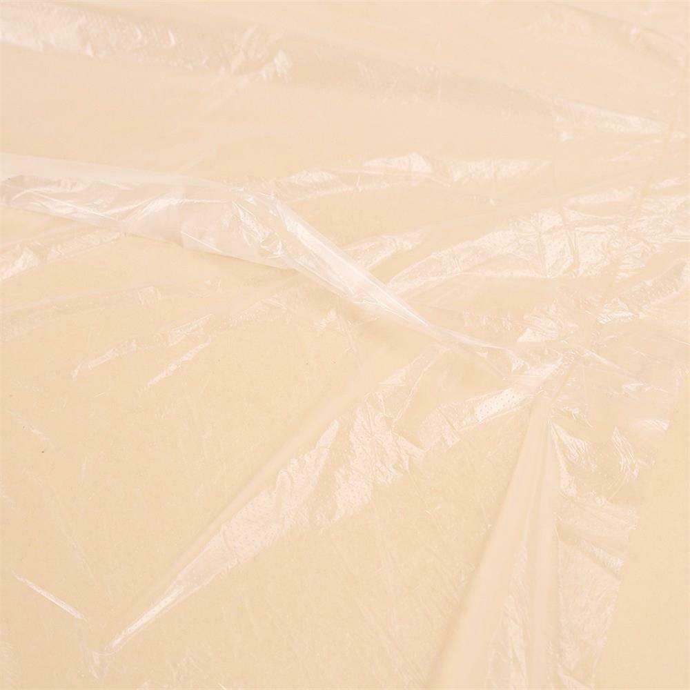 100PCS Disposable Car Soft Seat Cover Plastic Waterproof Repair Protective Cover