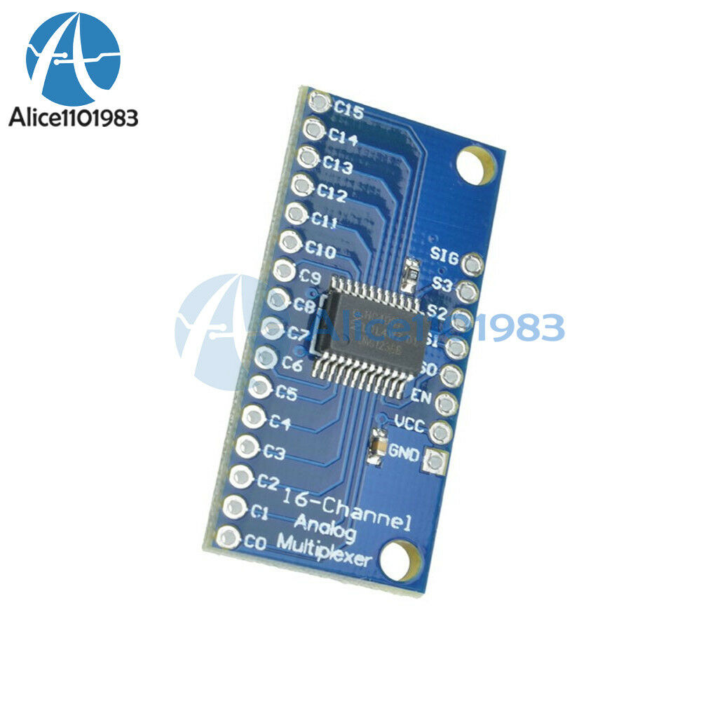2Pcs 16CH Analog Digital MUX Breakout Board CD74HC4067 Precise module Arduino