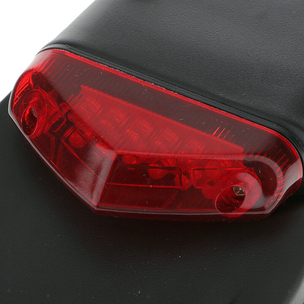 Universal Moto Dual Sport Bike LED Rear  Brake Stop Tail Light Lamp