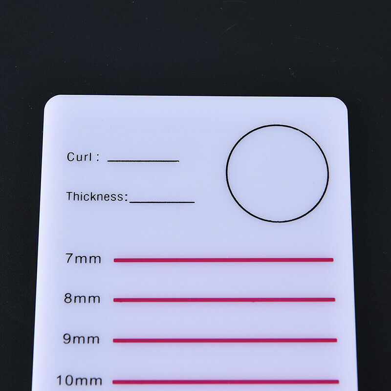 1Pcs Acrylic Eyelash Pad Lash Extension Glue Pallet Display Palette Makeu.l8