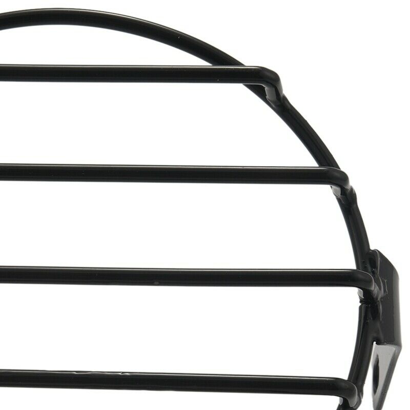Motorcycle Headlight Cover-7Inch Retro Old School Metal Motorcycle Grill Side G1