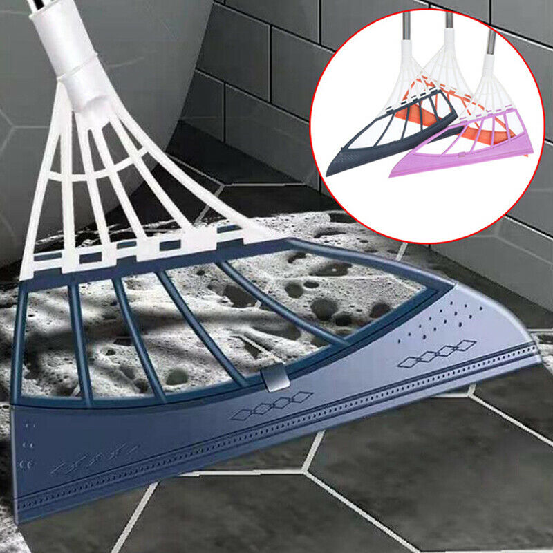 Magic Broom Floor Wiper Rubber Floor Cleaning Sweeping Brush For Pet HairAPU KX