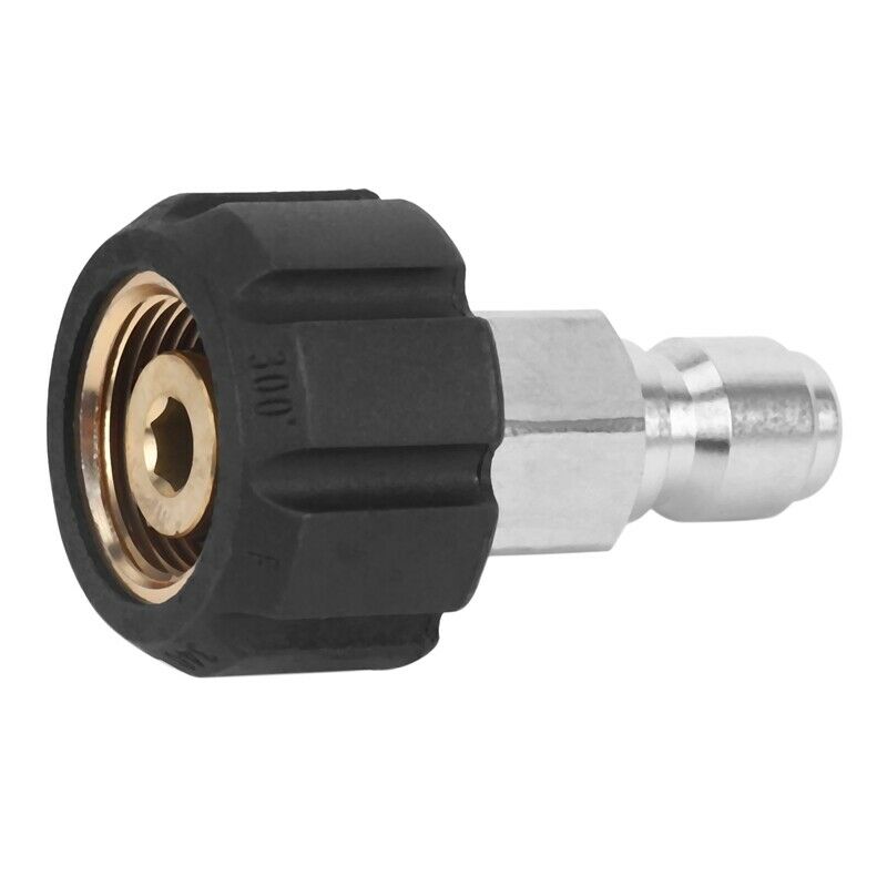 Pressure Washer Twist Connect M22 14mm X 3/8 inch  Disconnect Plug High PressuM9