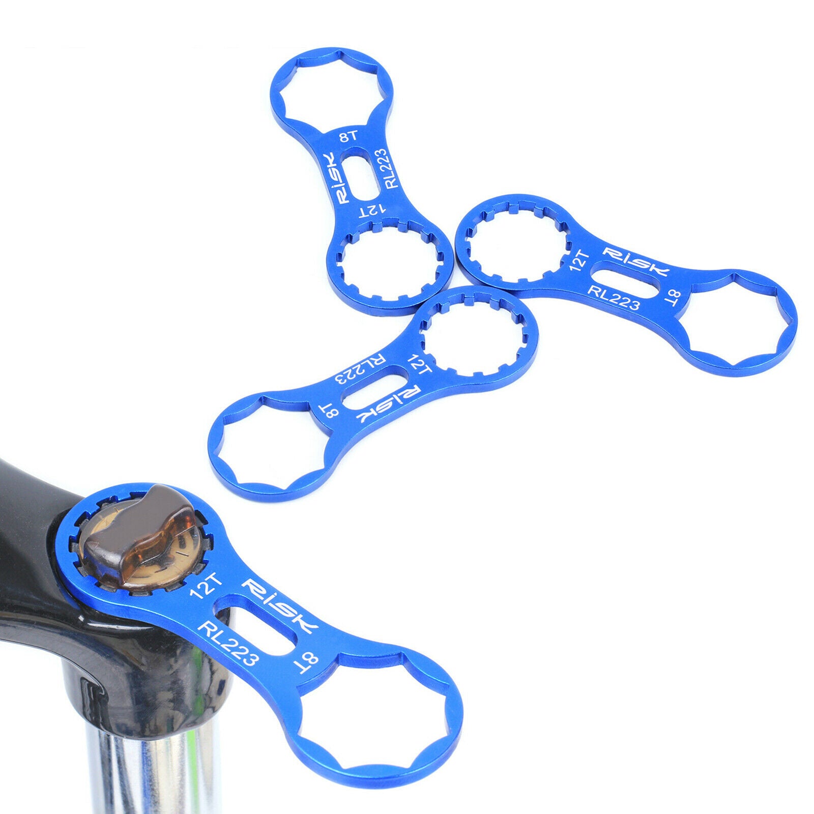 Cycling Front Fork Wrench Mountain Road Dirt Bike Fork Spanner Repairing